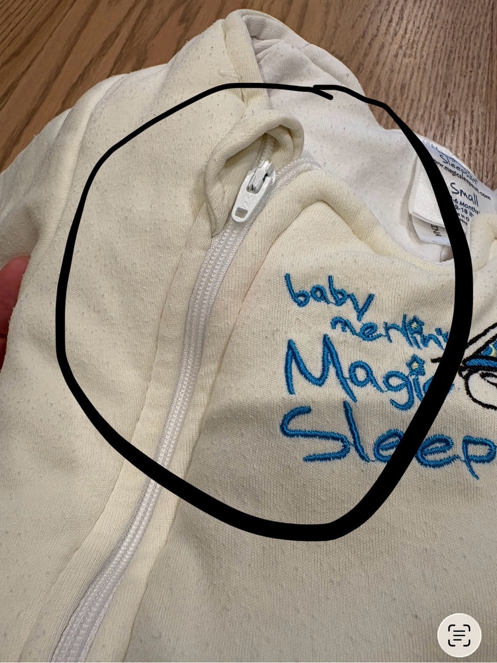 Magic Merlin’s Sleepsuit - Small - Picture 3 of 6